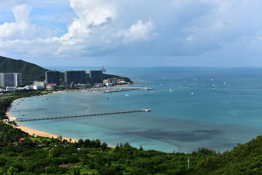 三亞灣 鹿回頭 海灣
