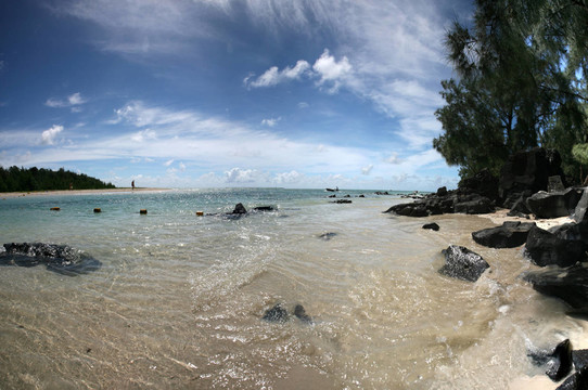 海灘全景