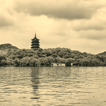雷峰塔老照片