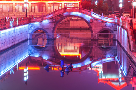 水城夜景