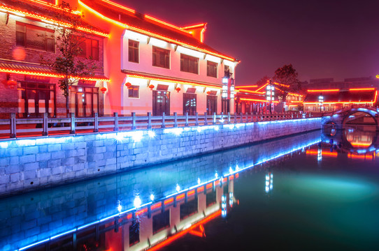 水城夜景