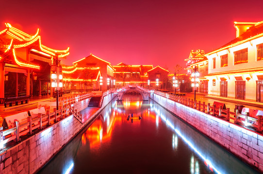 水城夜景