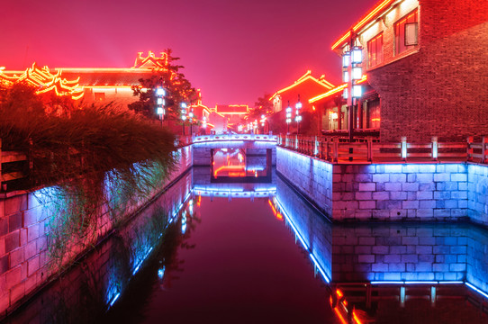 水城夜景