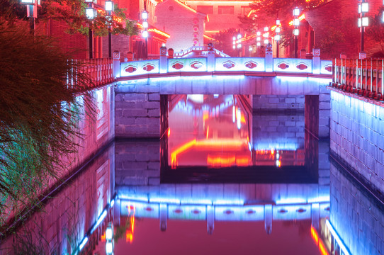 水城夜景