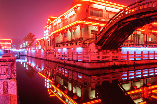水城夜景