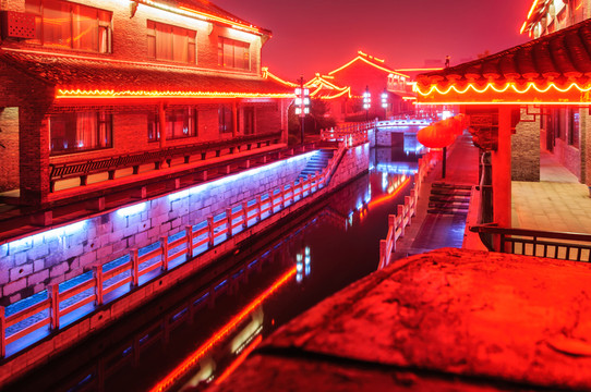 水城夜景