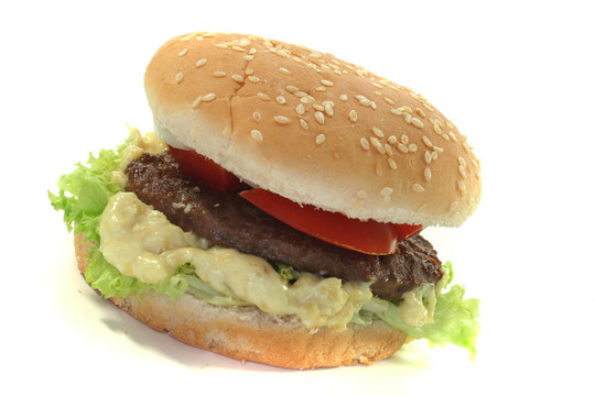 新鮮蔬菜hamurger