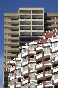 hochhaus fassaden貝尼