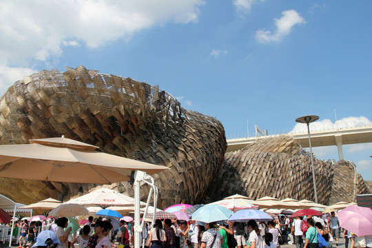 上海世博園建筑