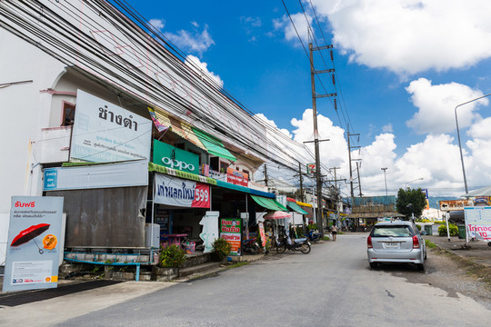 泰國城鎮(zhèn)街道