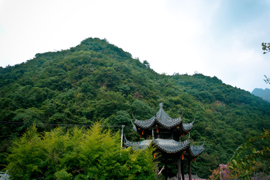 安吉浙北峽谷自然風(fēng)景