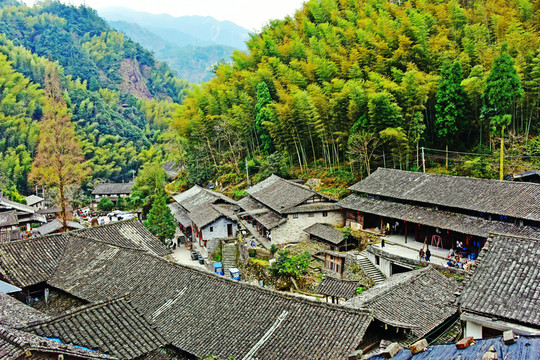 林坑古村