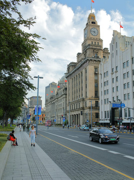 上海外灘老建筑 上海街景