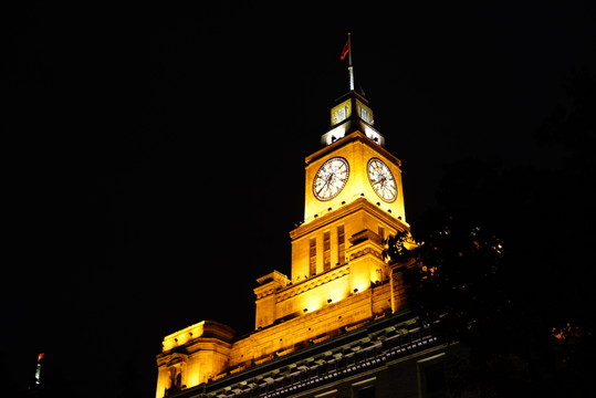 上海都市風(fēng)光夜景