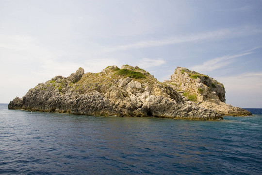 藍(lán)色的