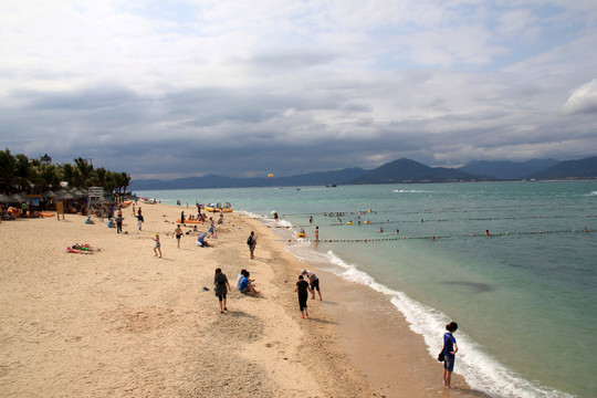 海邊游玩