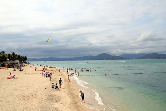 海邊度假區(qū) 海邊游泳