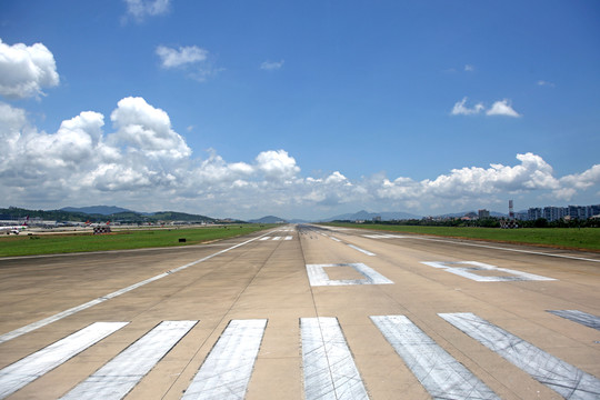 三亞機場 飛機跑道