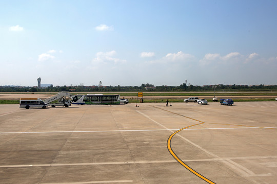 武漢機(jī)場 停機(jī)坪