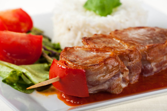 串米豬肉