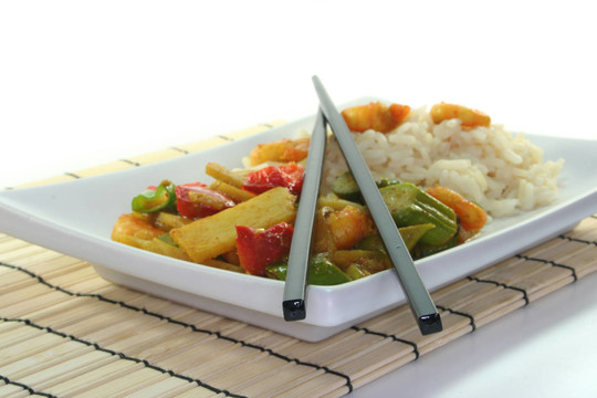 亞洲大蝦飯