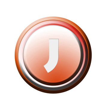 字母J按鈕