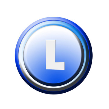字母L按鈕