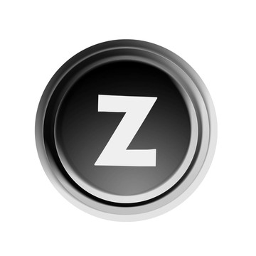 字母Z按鈕