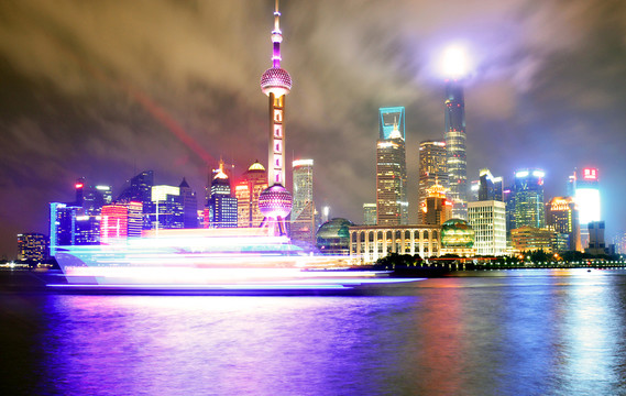 外灘 東方明珠夜景