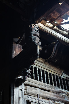 古民居 建甌 伍石山莊斗拱