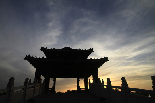 濕地黃昏
