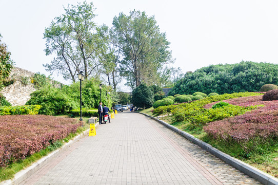 明城墻及沿墻道路景觀