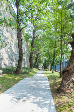 明城墻及沿墻道路景觀