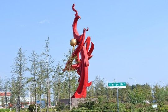 鳳凰雕塑