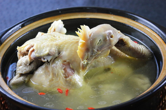 草雞面筋煲