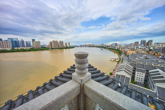 惠州橋東城市鳥瞰風(fēng)光