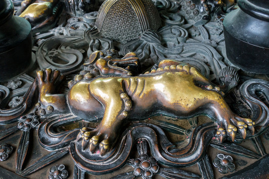 無錫南禪寺 香爐神獸