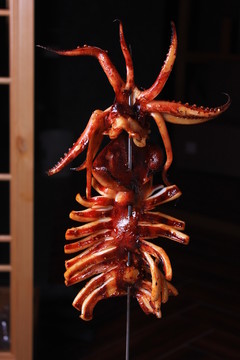 烤魷魚