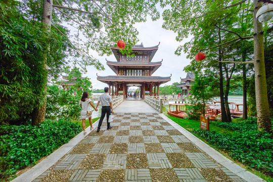 惠州西湖豐渚園