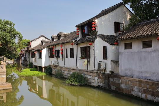 楓涇古鎮(zhèn) 江南水鄉(xiāng) 江南古鎮(zhèn)