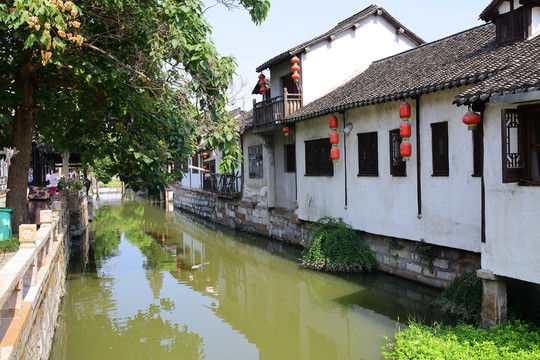 楓涇古鎮(zhèn) 江南水鄉(xiāng) 江南古鎮(zhèn)
