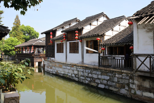 楓涇古鎮(zhèn) 江南水鄉(xiāng) 江南古鎮(zhèn)