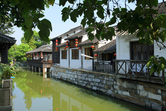 楓涇古鎮(zhèn) 江南水鄉(xiāng) 江南古鎮(zhèn)