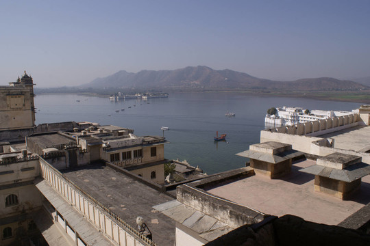 烏代布爾印度湖Pichola，