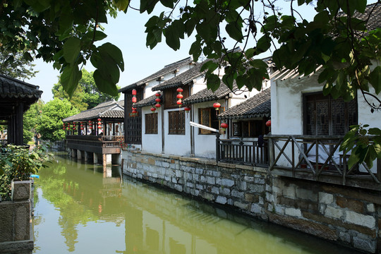 楓涇古鎮(zhèn) 江南水鄉(xiāng) 江南古鎮(zhèn)