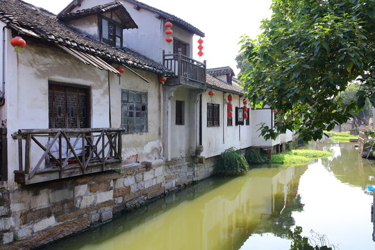 楓涇古鎮(zhèn) 江南水鄉(xiāng) 江南古鎮(zhèn)