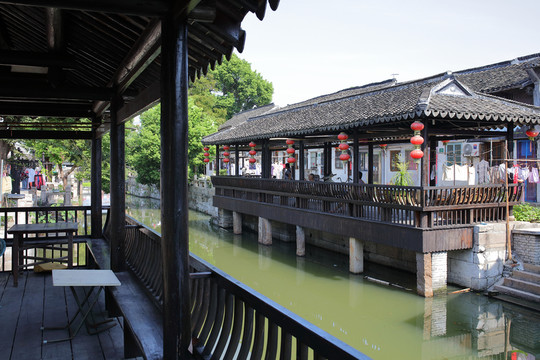 楓涇古鎮(zhèn) 江南水鄉(xiāng) 江南古鎮(zhèn)