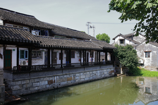 楓涇古鎮(zhèn) 江南水鄉(xiāng) 江南古鎮(zhèn)
