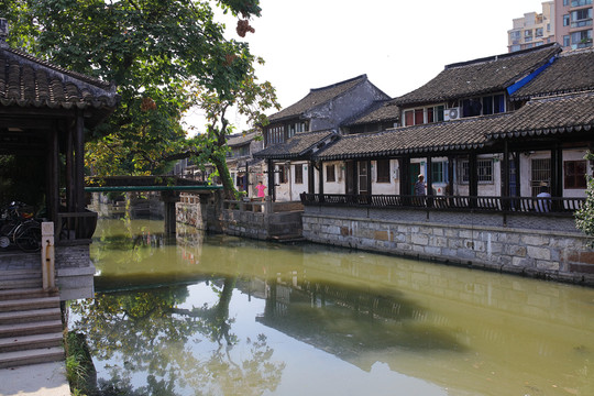 楓涇古鎮(zhèn) 江南水鄉(xiāng) 江南古鎮(zhèn)
