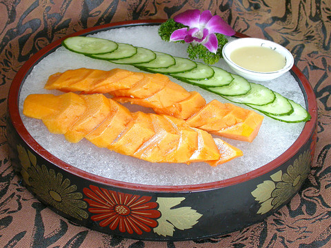 冰鎮(zhèn)木瓜